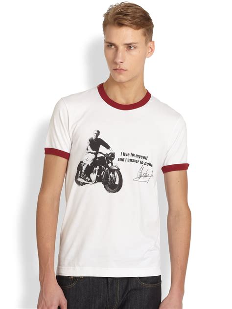 t shirt steve mcqueen dolce gabbana|Dolce & Gabbana 2007 Dolce & Gabbana Steve McQueen .